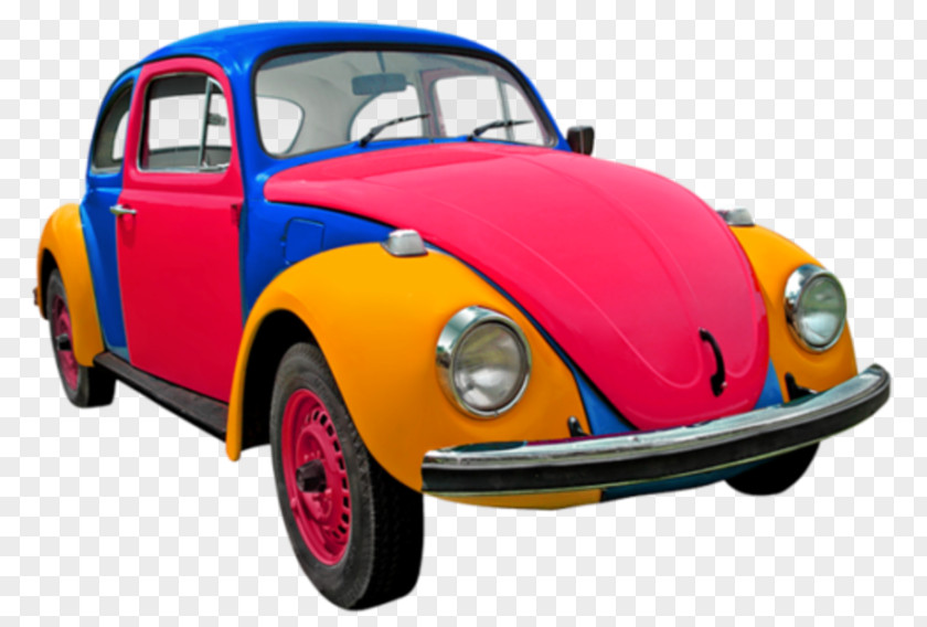 Car Volkswagen Beetle Clown PNG