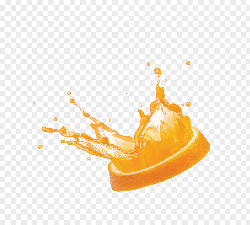 Creative Orange Juice Punch Fruit PNG