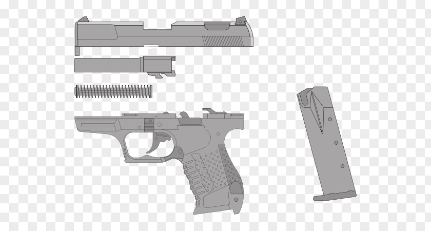 Handgun Trigger Firearm Walther P99 Carl GmbH P38 PNG