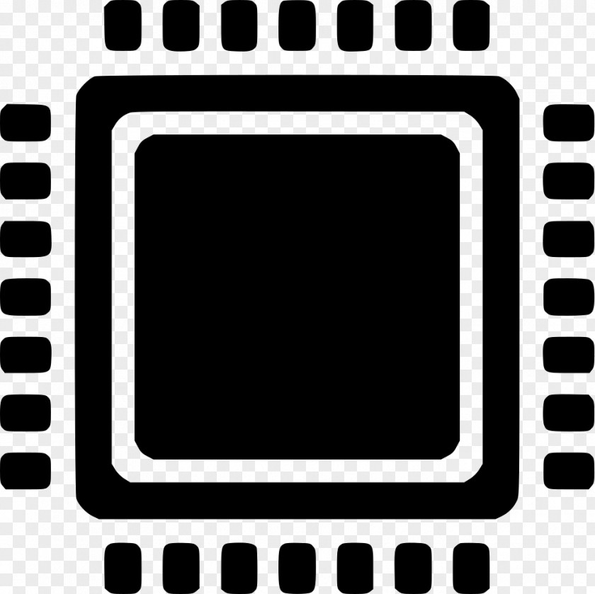 Processor Central Processing Unit Integrated Circuits & Chips Computer Data Storage Clip Art PNG