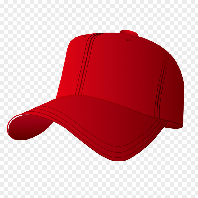 Red Baseball Cap New Zealand National Cricket Team PNG