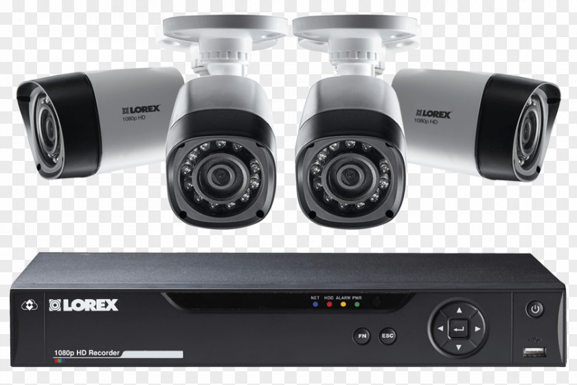 Camera Lorex Technology Inc Closed-circuit Television Digital Video Recorders Wireless Security 1080p PNG