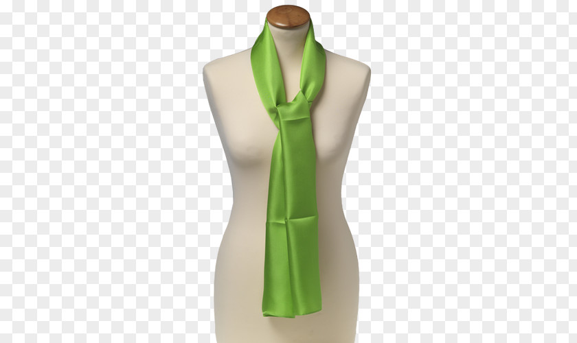 Manzana Verde Foulard Necktie Einstecktuch Scarf Green PNG