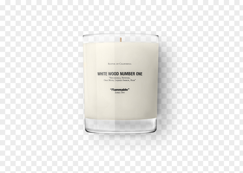 Number Candle Baxter, California Soy Wood Wax PNG
