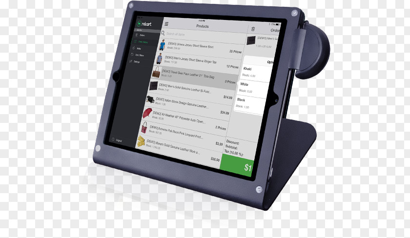 Point Of Sale Tablet Computers Handheld Devices Sales Computer Software PNG