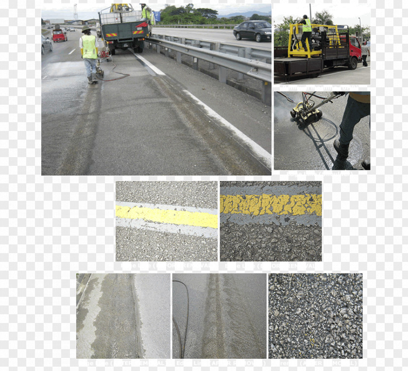 Road Asphalt Concrete Surface Marking Thermoplastic PNG