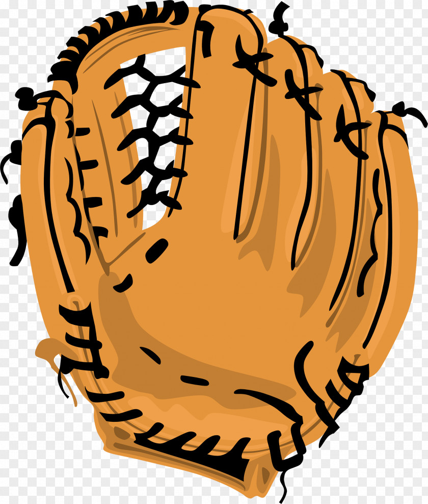 Brown Baseball Glove T-shirt Clip Art PNG