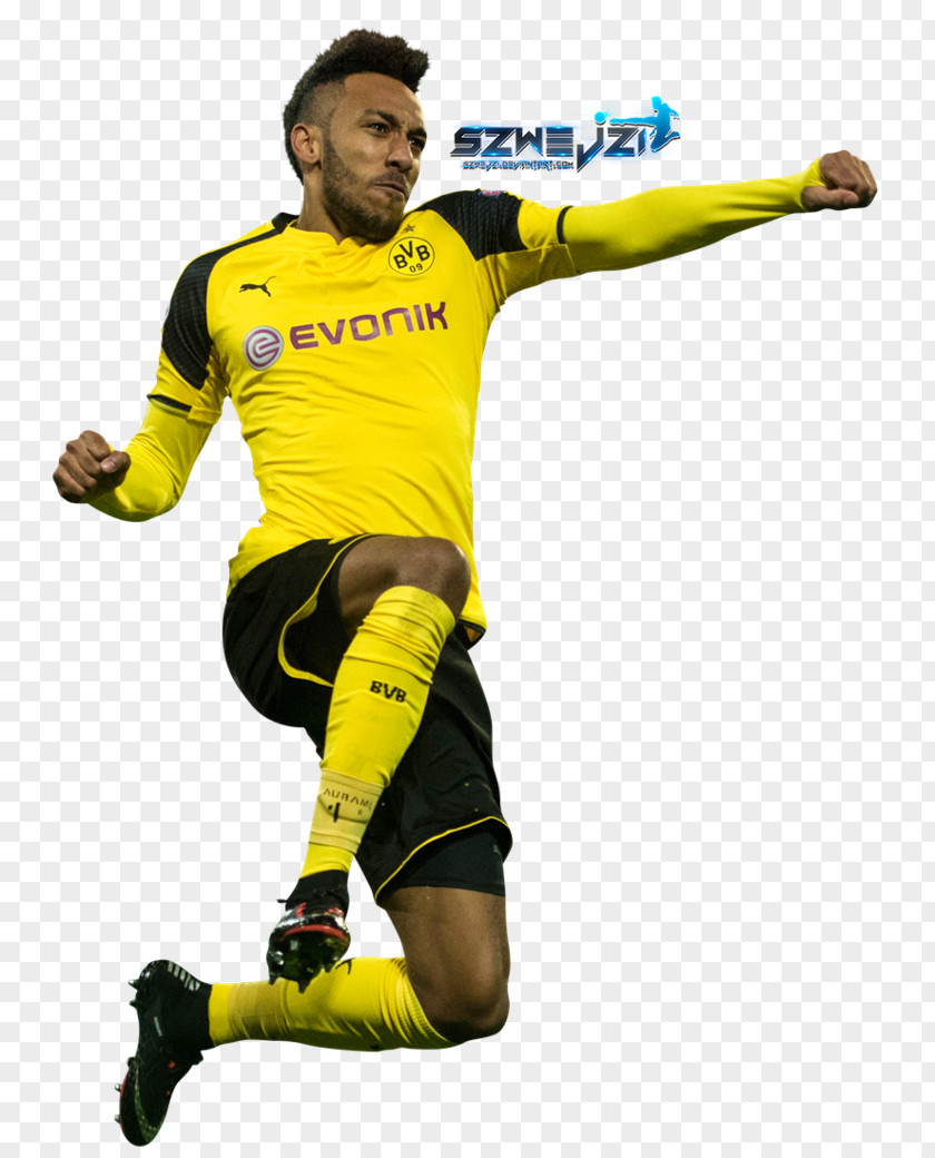 Football Pierre-Emerick Aubameyang Borussia Dortmund Gabon National Team Player PNG
