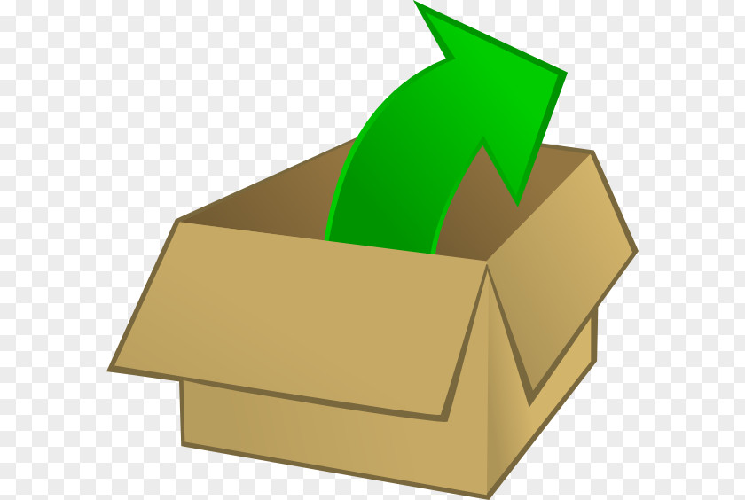 Out Cliparts Cardboard Box Clip Art PNG