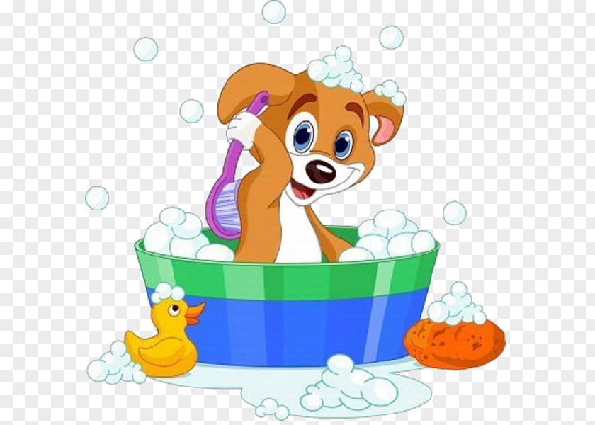 The Dog A Bath Bathing Clip Art PNG