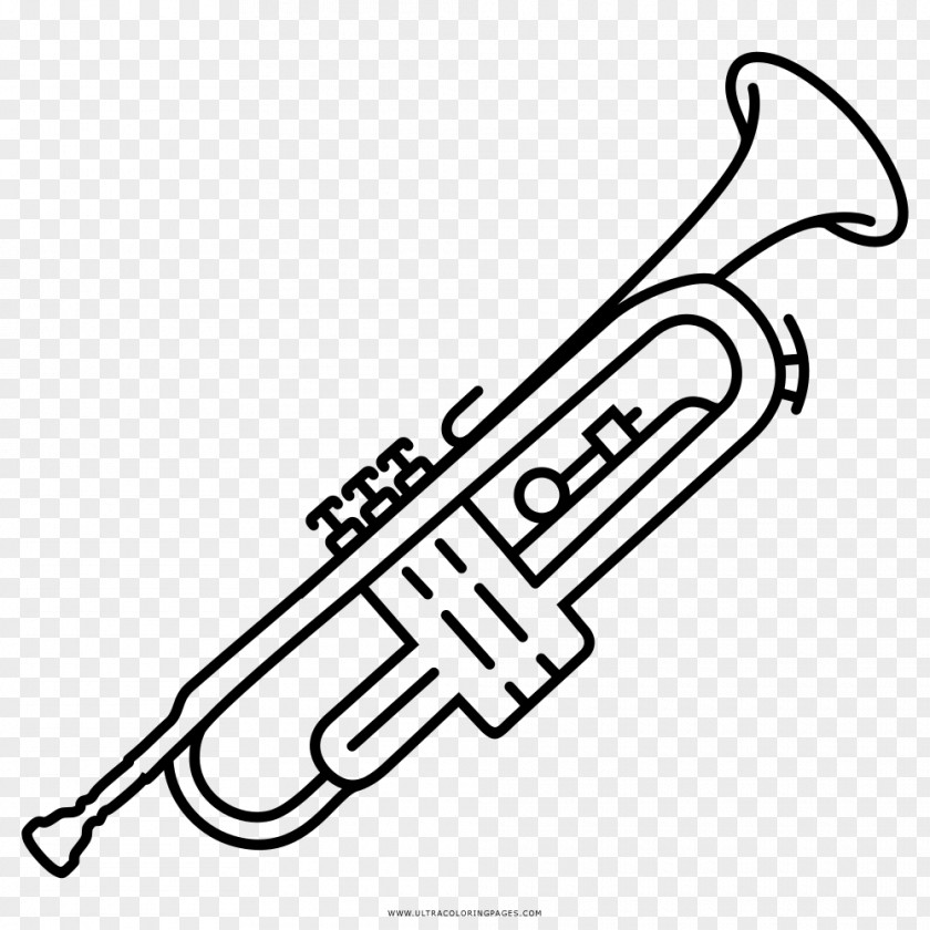 Trumpet Musical Instruments Drawing PNG