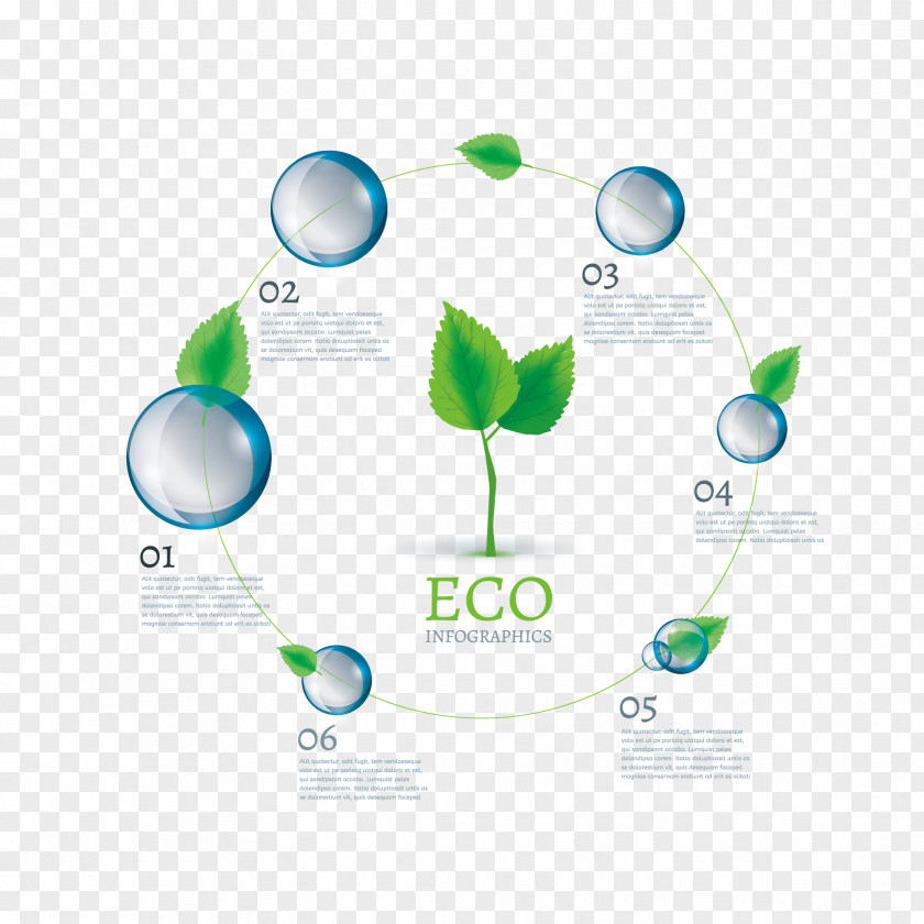 Vector Water Droplets And Leaf Information Drop Chart Euclidean PNG