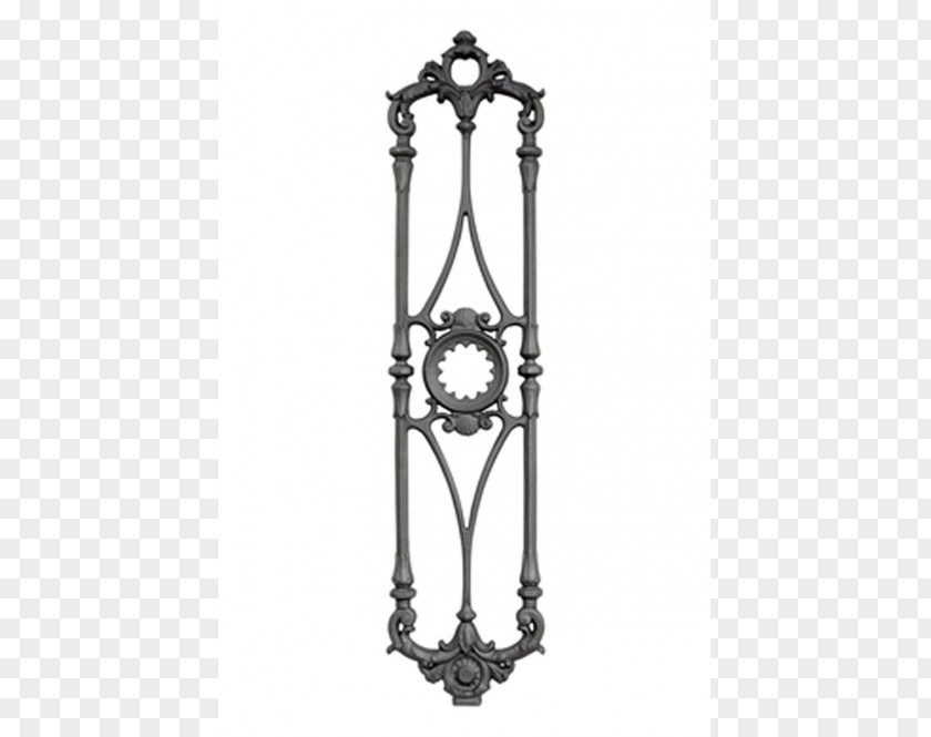 Balcony Handrail Cast Iron Steel Guard Rail PNG