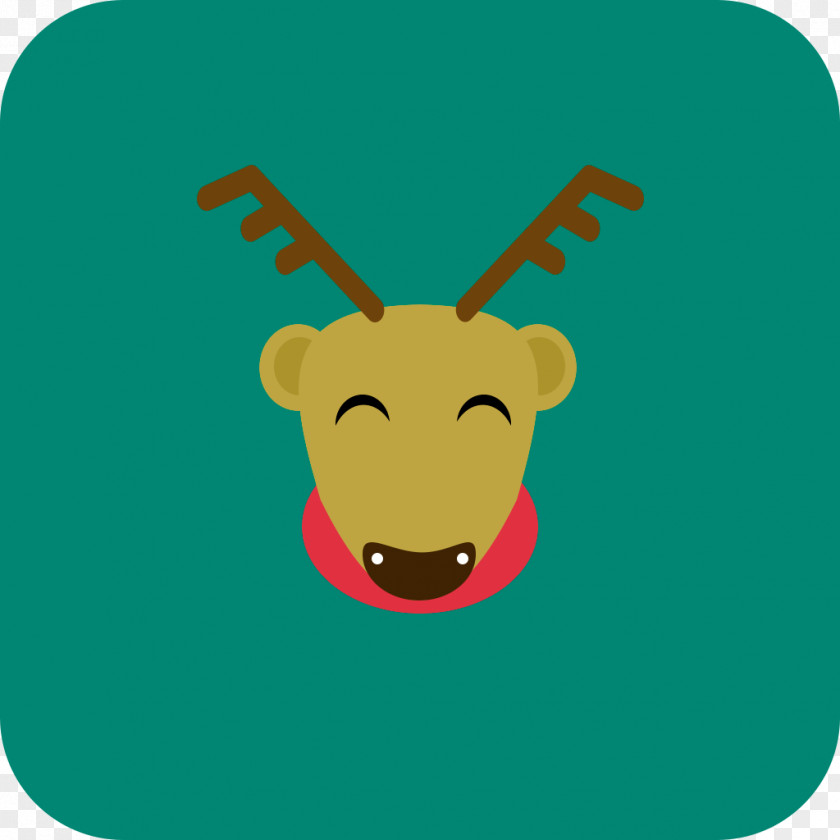 Comic Icon Reindeer Snout Clip Art Illustration Character PNG