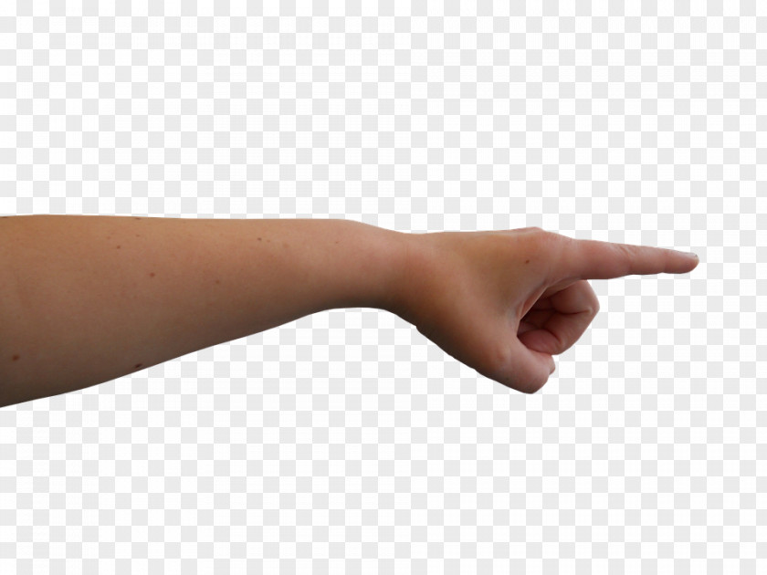 Pointing Finger Gesture Index Hand Thumb PNG
