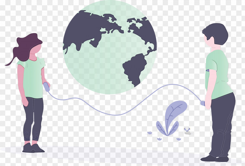 World Globe Gesture Earth Animation PNG