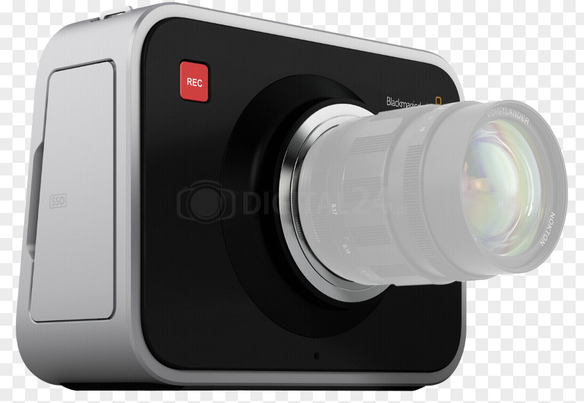 Camera Lens Canon EF Mount Blackmagic URSA Design Cinema PNG