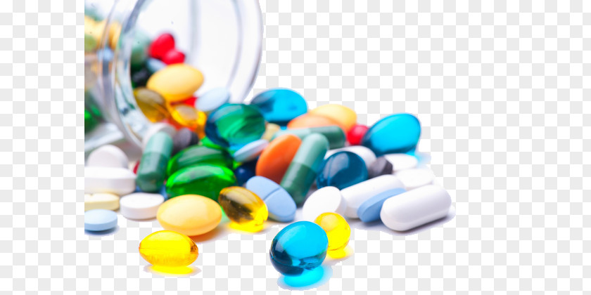 Multicolor Colorful Pills Pharmaceutical Drug Prescription Tablet Generic PNG