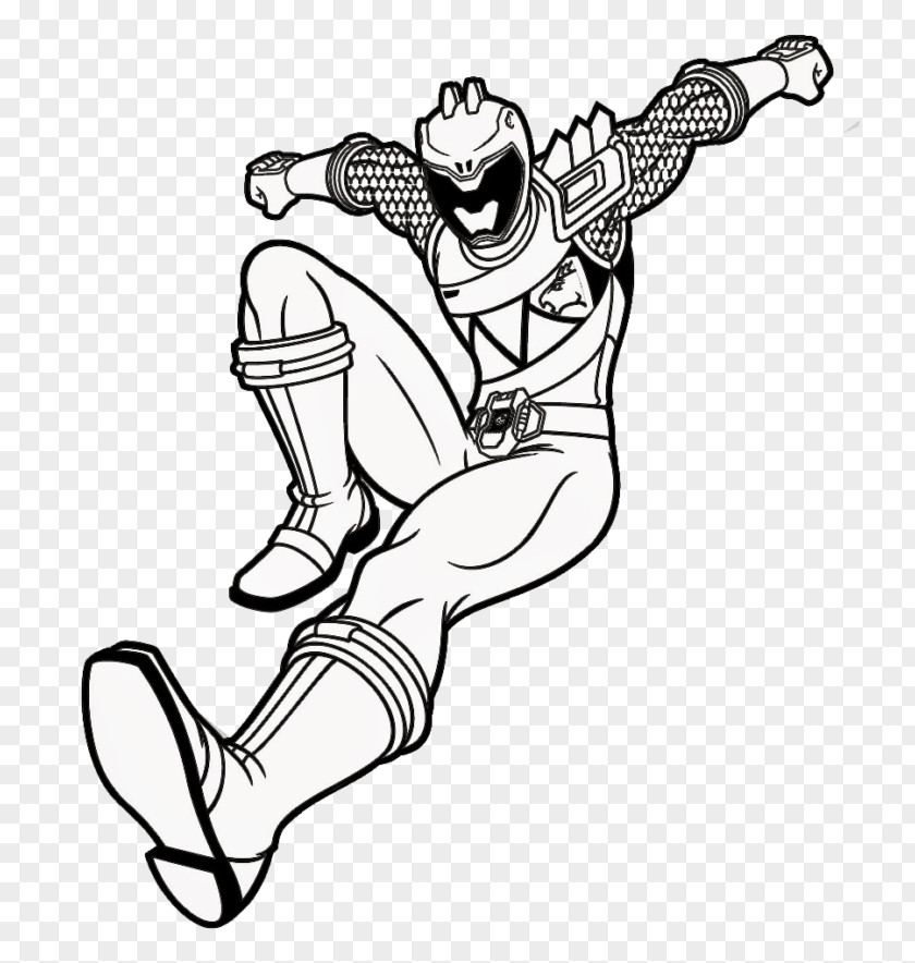 Season 18 Coloring BookPower Rangers Billy Cranston Red Ranger Power PNG