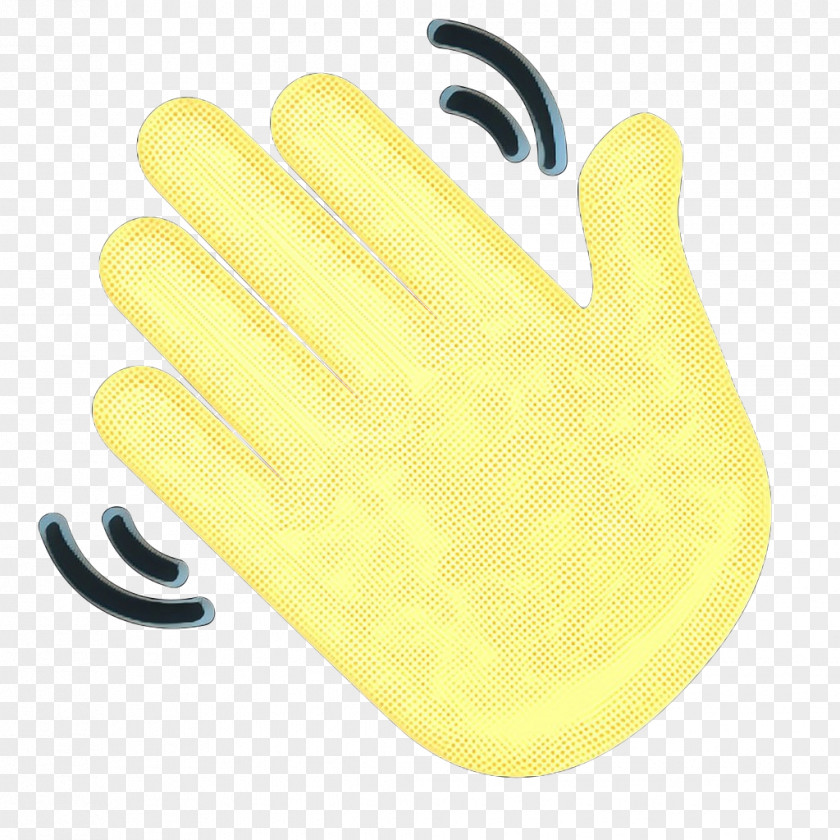 Smile Thumb Yellow Glove Safety Personal Protective Equipment Finger PNG