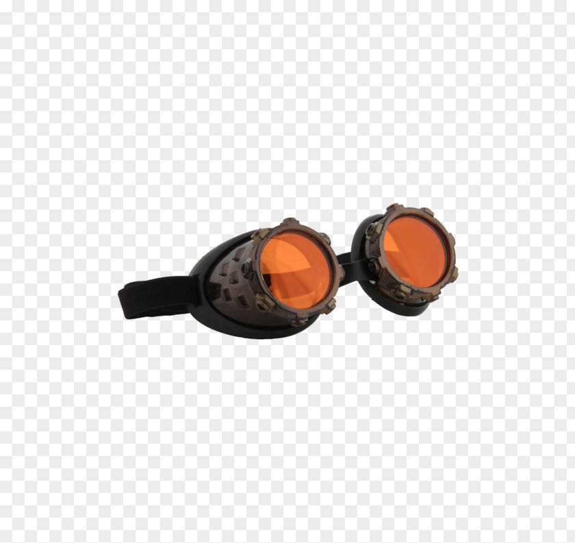 Steampunk Goggles Fashion Costume Science Fiction PNG