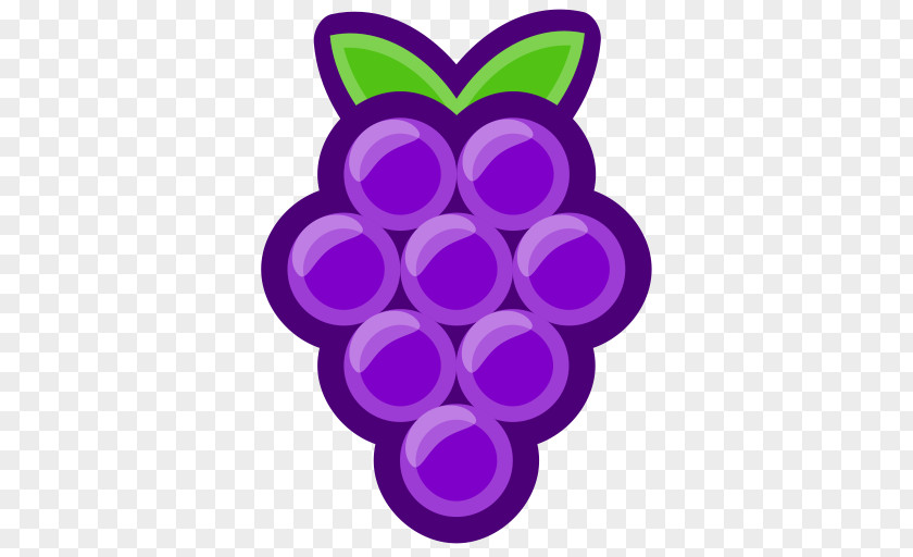 Cartoon Grapes Vegetarian Cuisine Common Grape Vine Berry Icon PNG