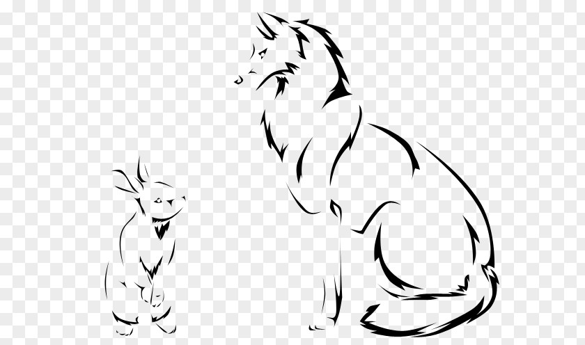 Cat Whiskers Canidae Dog Rabbit PNG
