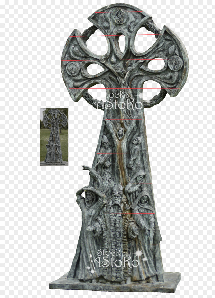 Celtic Cross High Basilica Of Santa Croce Statue Christian PNG
