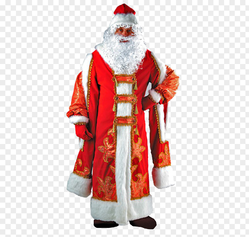 Claus Ded Moroz Snegurochka Costume Ziuzia Grandfather PNG