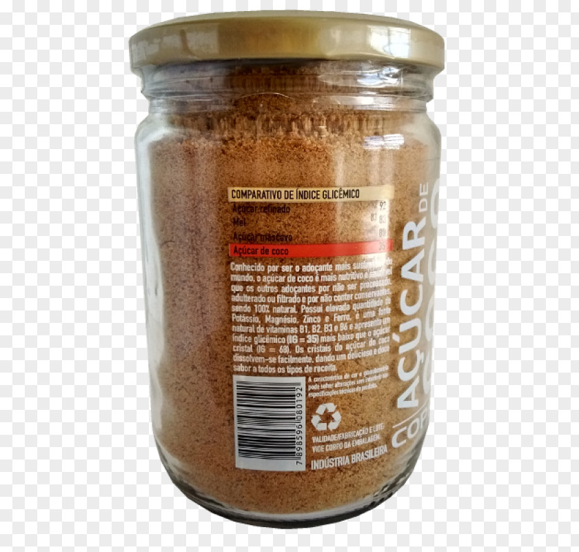 Coconut Palm Sugar Substitute Condiment PNG