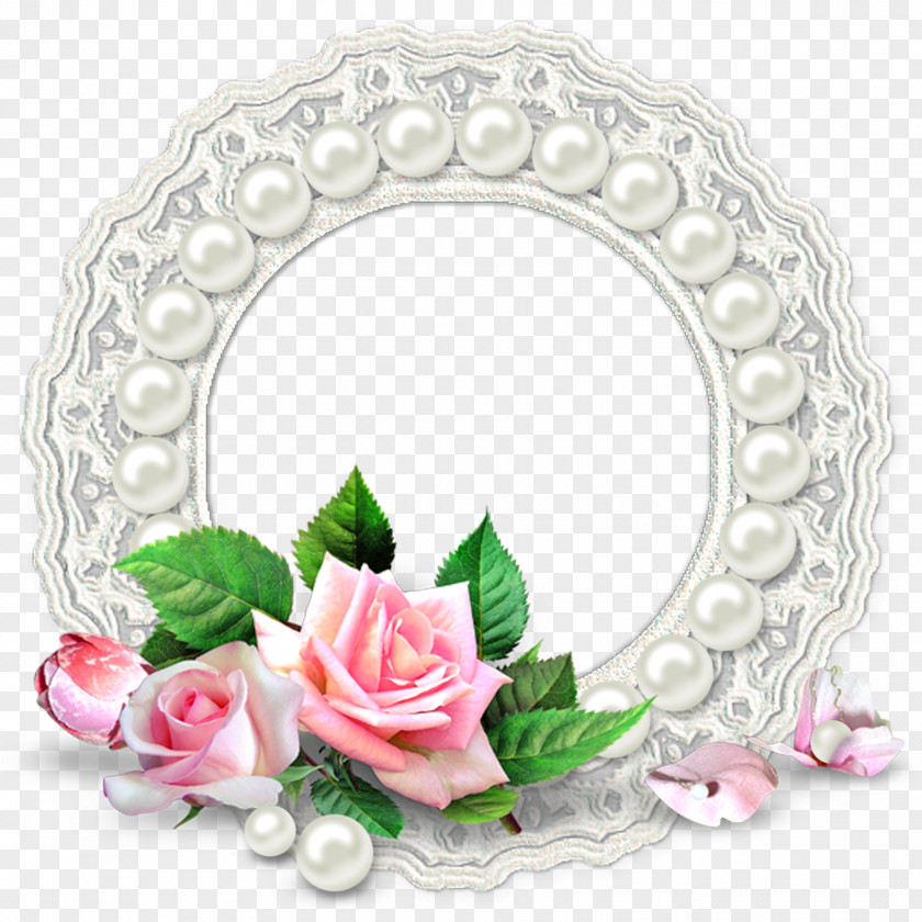Flower Decoration Ring Picture Frame Image Editing PNG