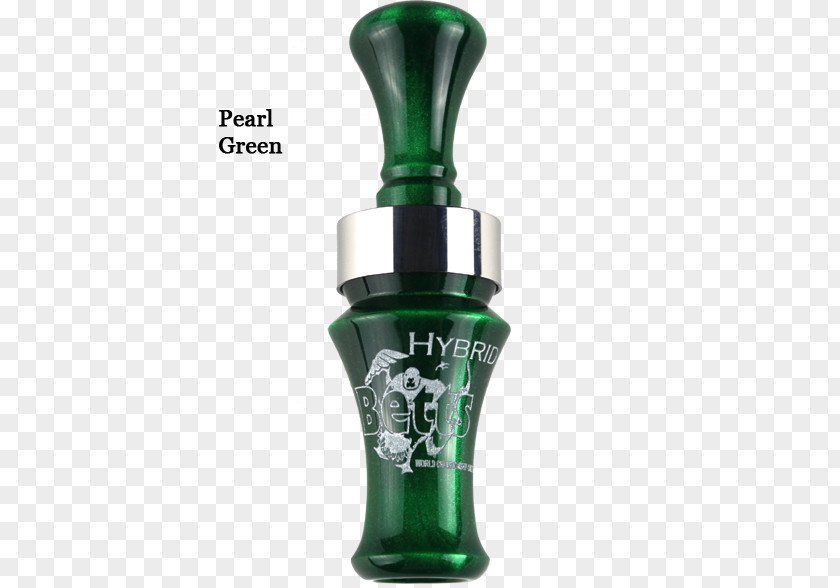 Green Pearl Game Call Duck Arkansas Glass Bottle PNG