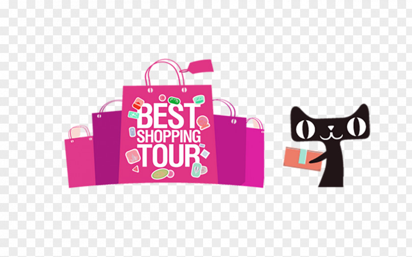 Lynx Promotional Decoration Shopping Bag PNG