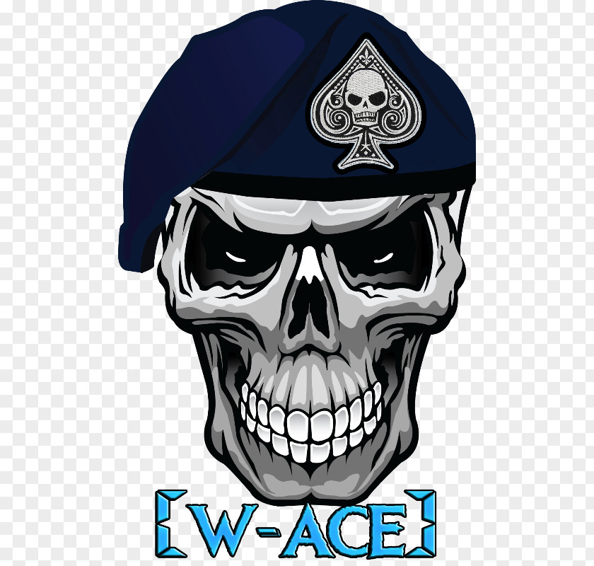 Military Army Human Skull Symbolism Special Forces PNG