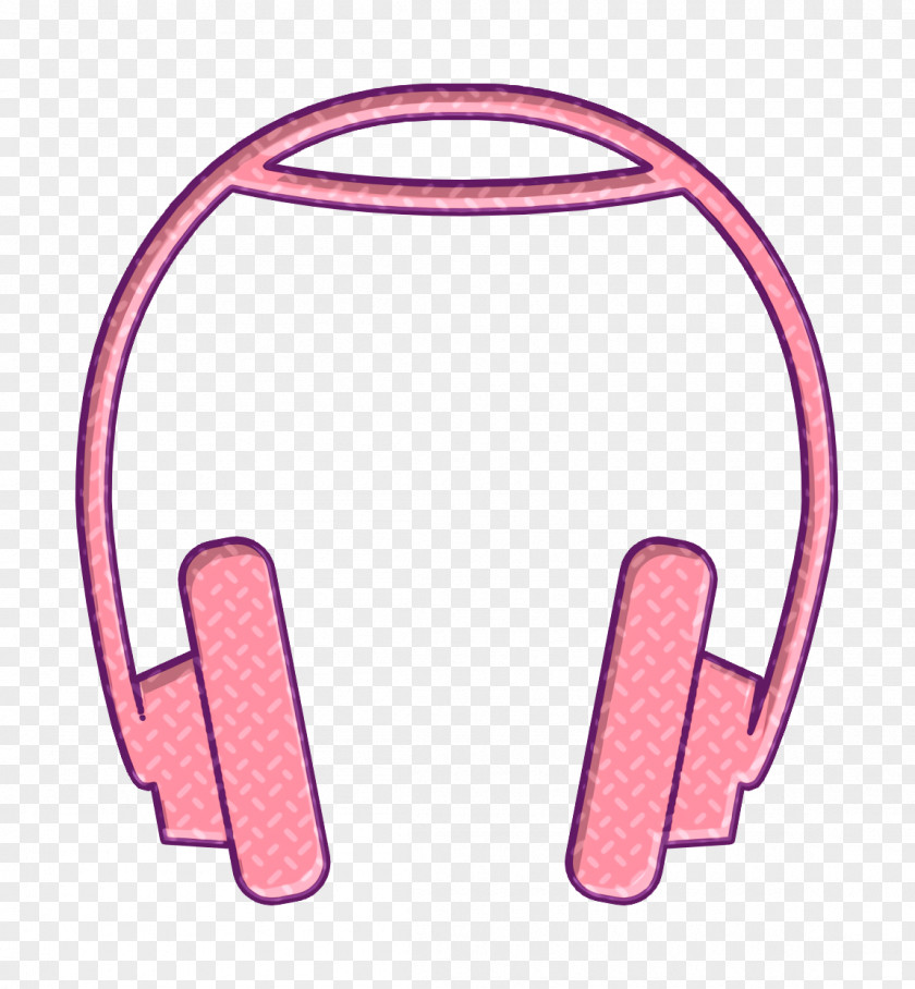 Support Icon Music Elements Headphones PNG