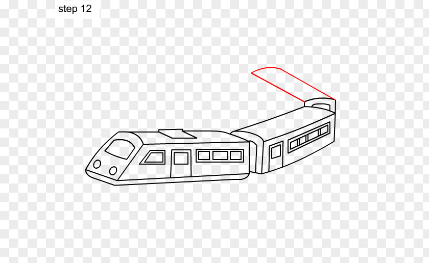 Train Drawing For Kids Thomas How-to Cartoon PNG