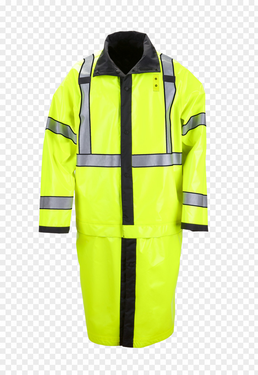 Jacket High-visibility Clothing Raincoat Outerwear PNG