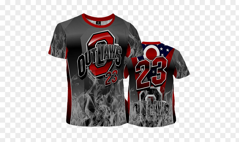 T-shirt Sports Fan Jersey Art Mojo-USA PNG