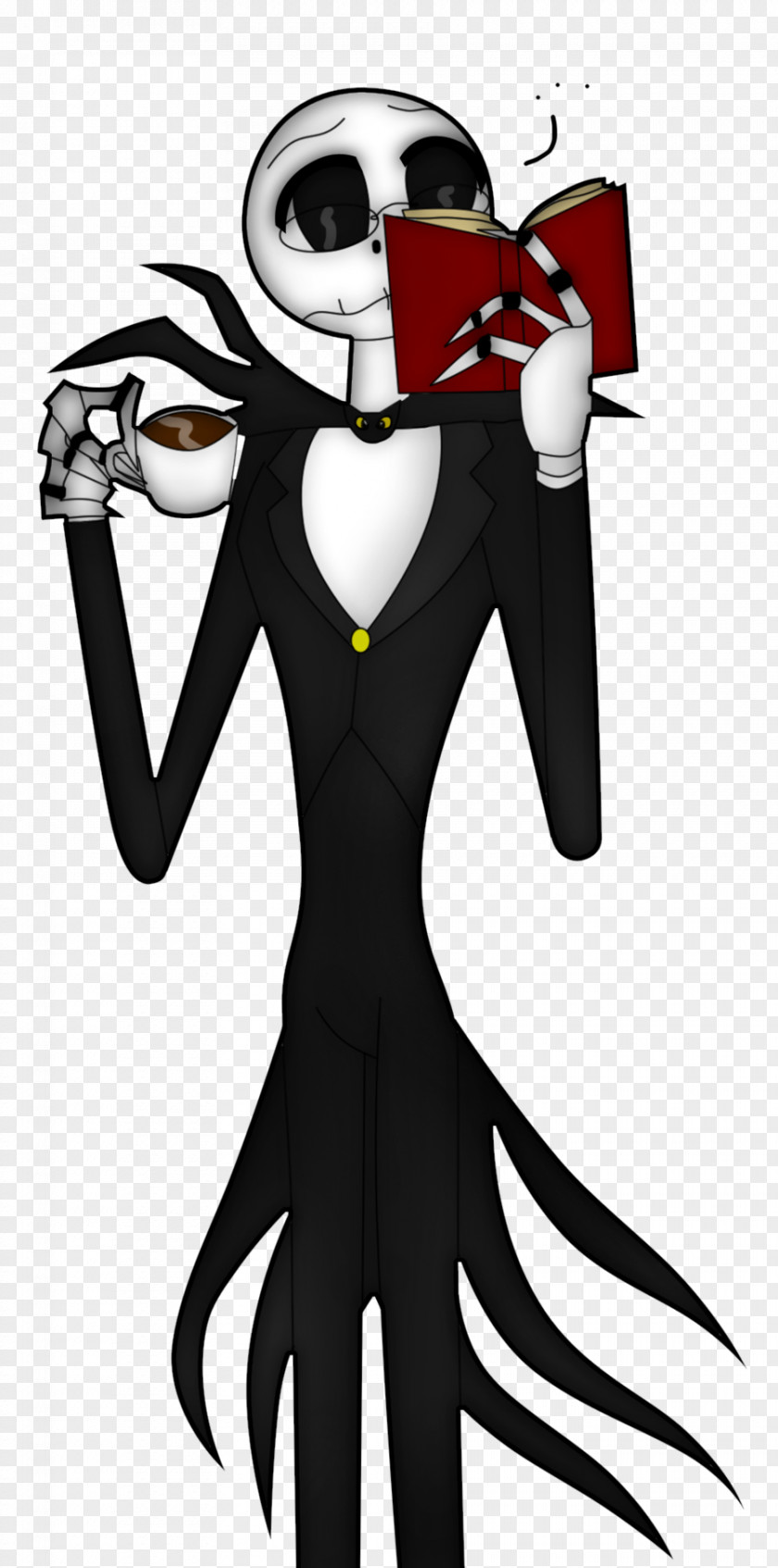 Jack Skellington Supervillain Finger Costume Clip Art PNG