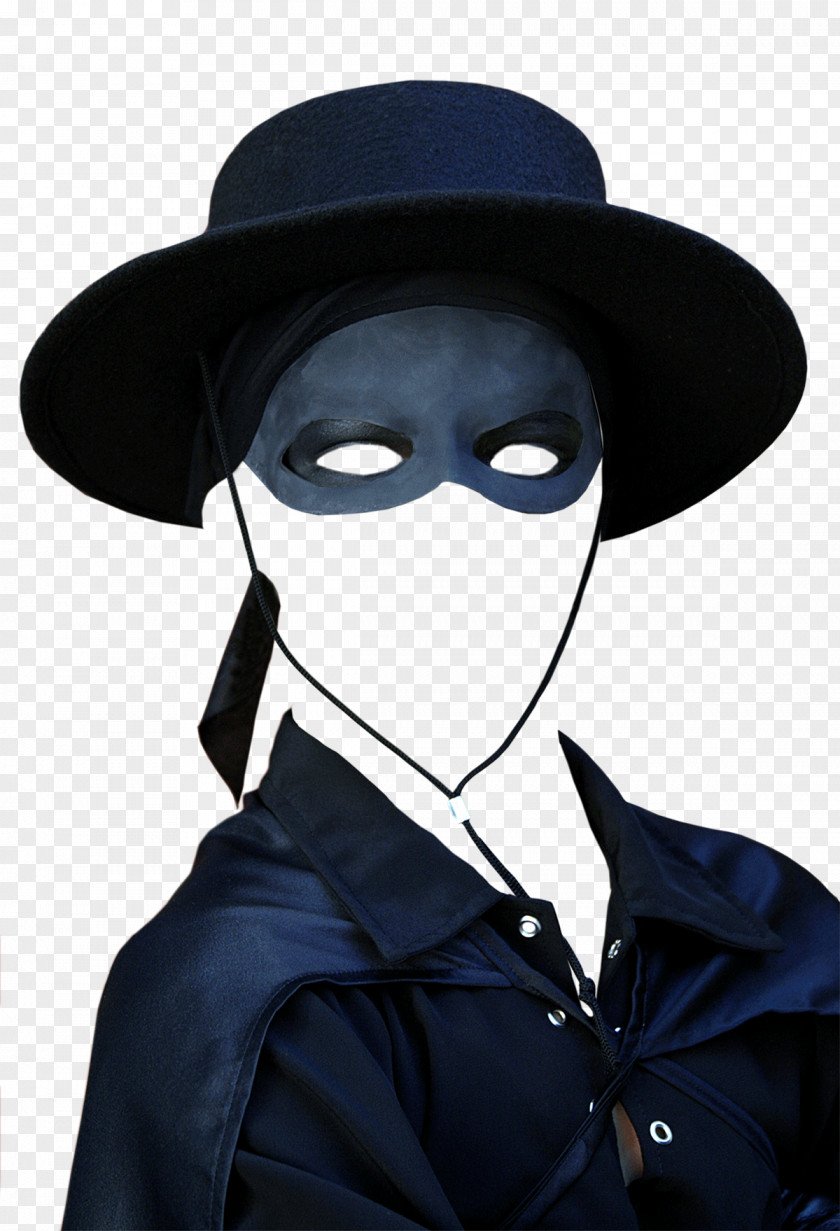 Zorro Costume Photography Photomontage PNG