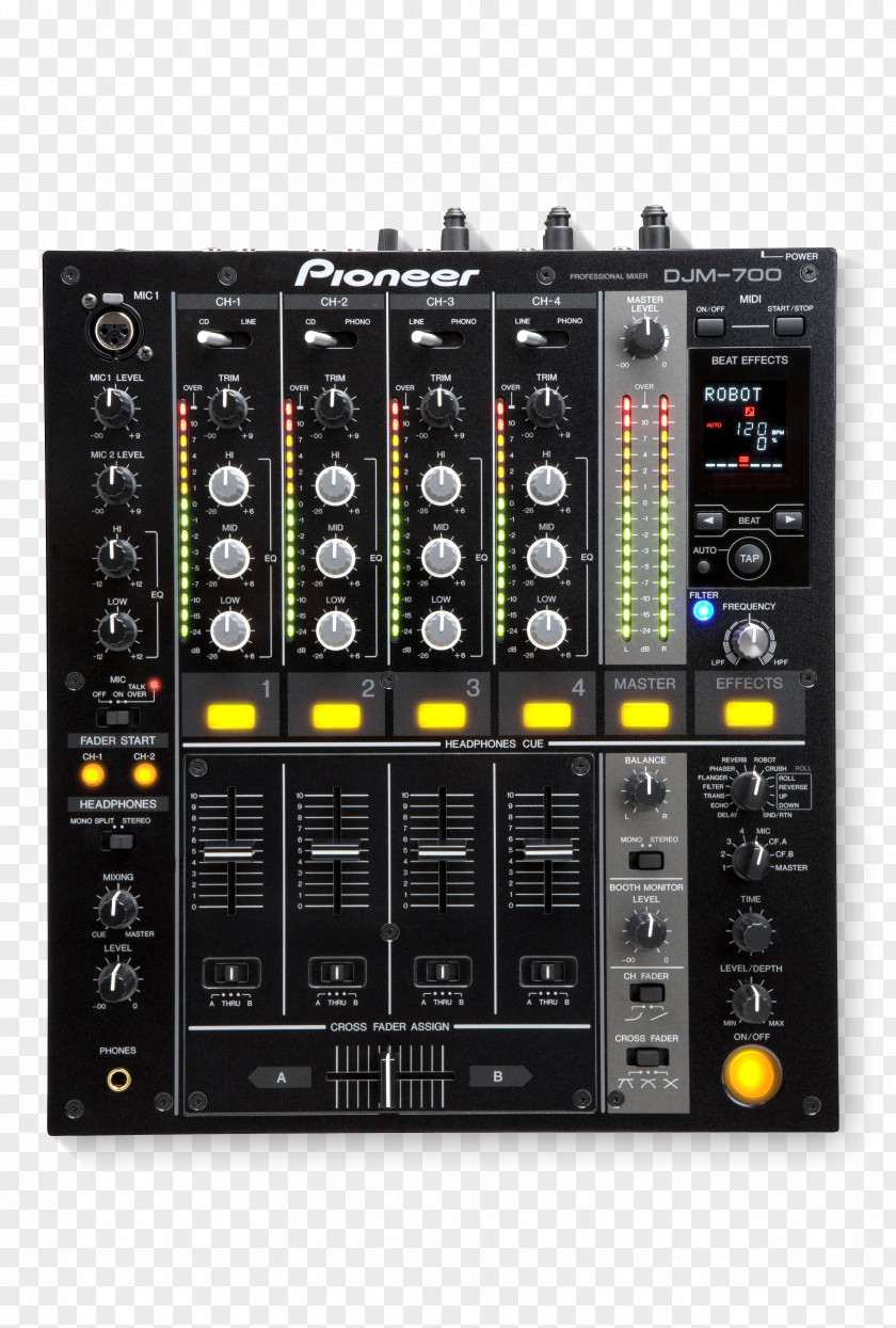 DJM Pioneer DJ CDJ Audio Mixers Mixer PNG
