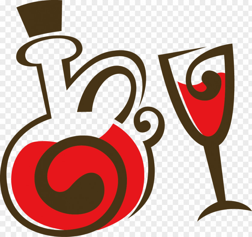 Glass Bottle Red Wine Beer PNG