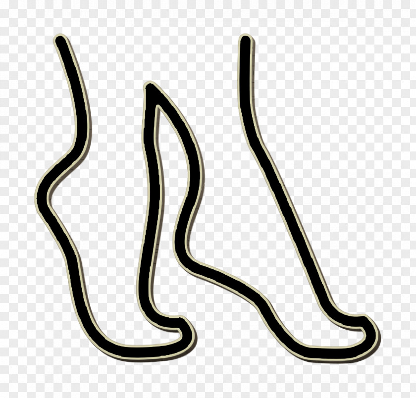 Icon Foot Body Parts PNG