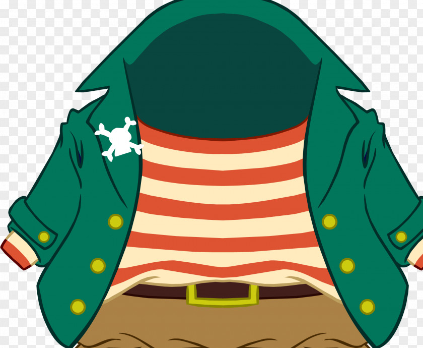 Salty Dog Green Character Clip Art PNG