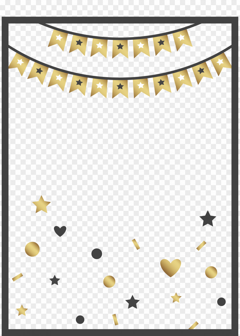 Stars, Bunting, Birthday Posters Party Anniversary Poster Pattern PNG