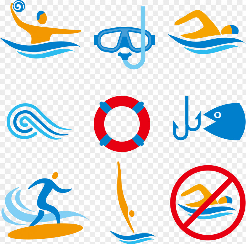 Water Polo Line Clip Art Illustration Royalty-free PNG