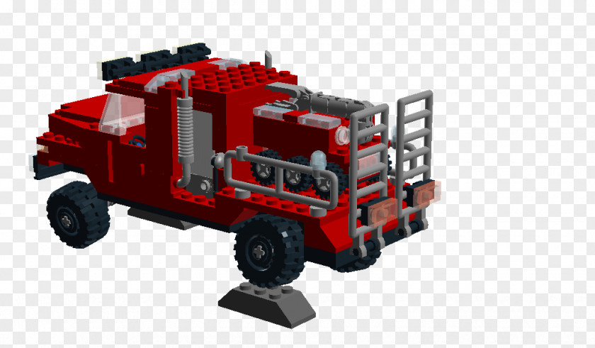 Yellow Belldog Fire Engine Lego Mindstorms Car Truck PNG