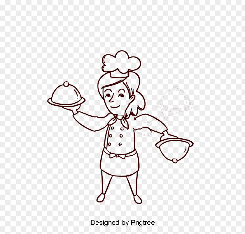 Africaine Chef De La Clip Art Cook Psd PNG