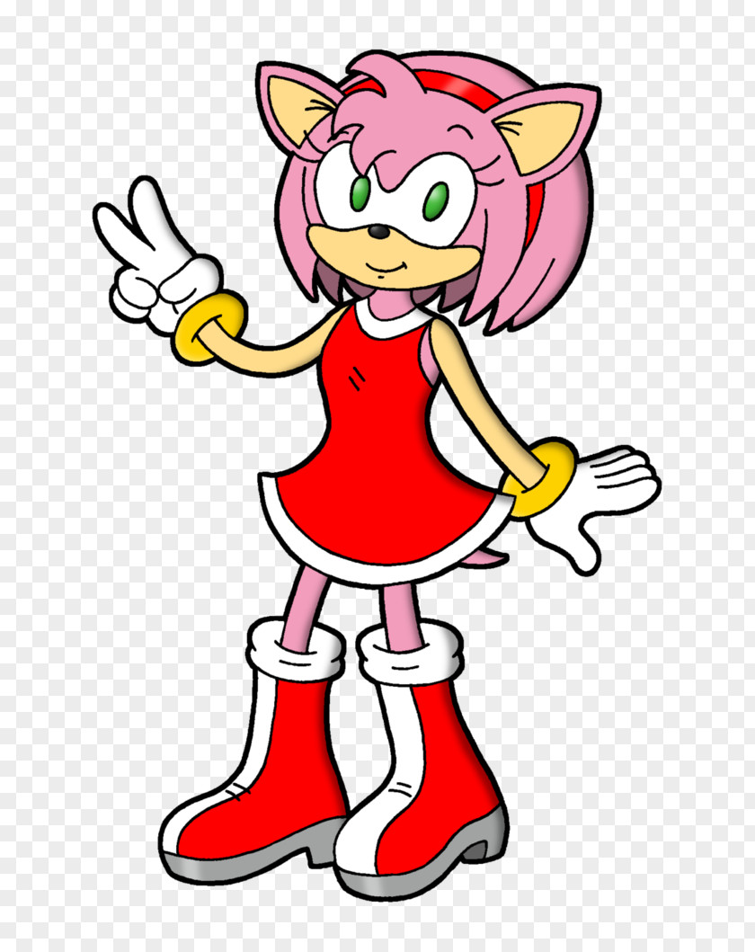 Amy Sonic Unleashed Rose Adventure CD The Hedgehog PNG