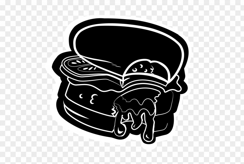 Burger Logo Product Design Font Black PNG